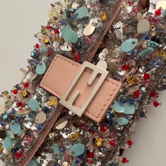 Fendi Fairy Sequin Mini Baguette - Picture 3 of 11